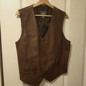 Leather vest